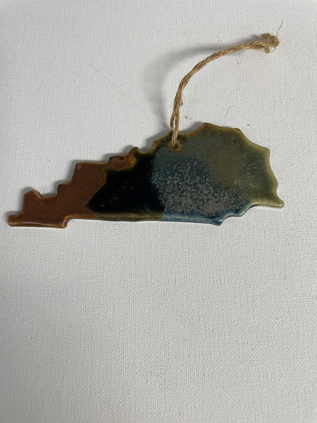State Pottery Ornaments OhhMy! Gifts and Things, LLC-Kentucky
