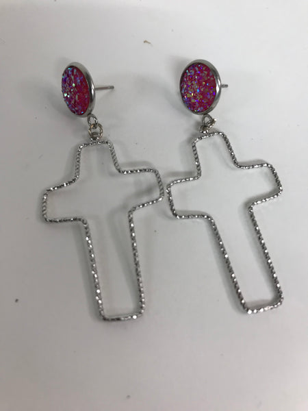 Cross Earrings