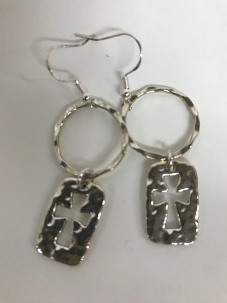 Cross Earrings