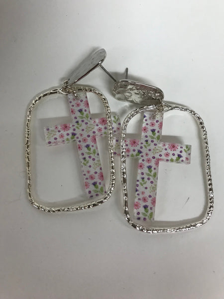 Cross Earrings