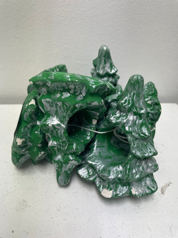 3 1/2"Green Christmas tree napkin holders set of 6