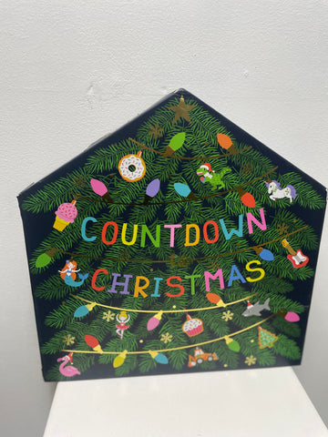 17"x16"COUNTDOWN CHRISTMAS House