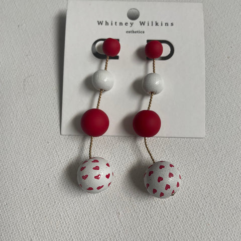 Valentine Heart Earrings - Romantic Love Jewelry for Valentine's Day