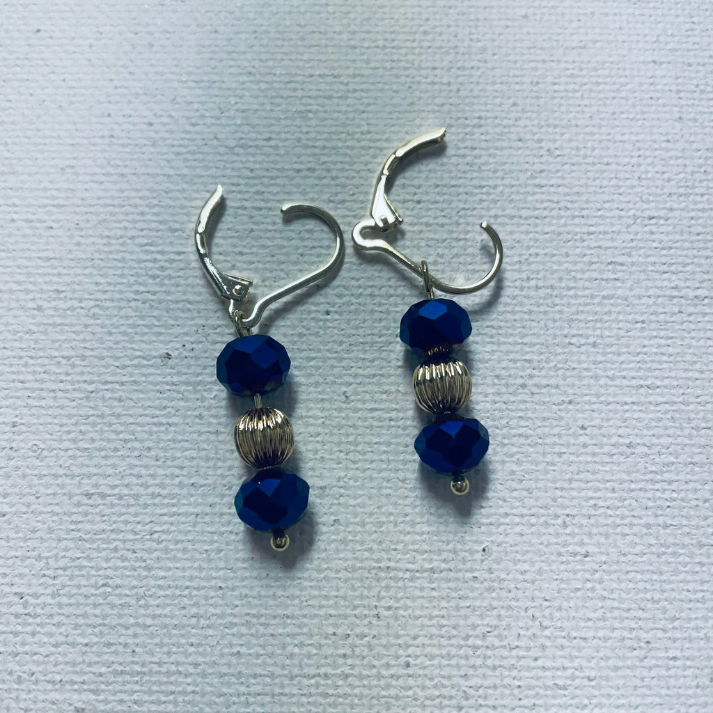 Gold Filled Dangle Earrings - Elegant Drop Earrings for Women Amanda Queen