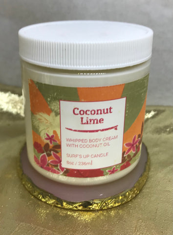 Coconut Lime body Cream-8oz.