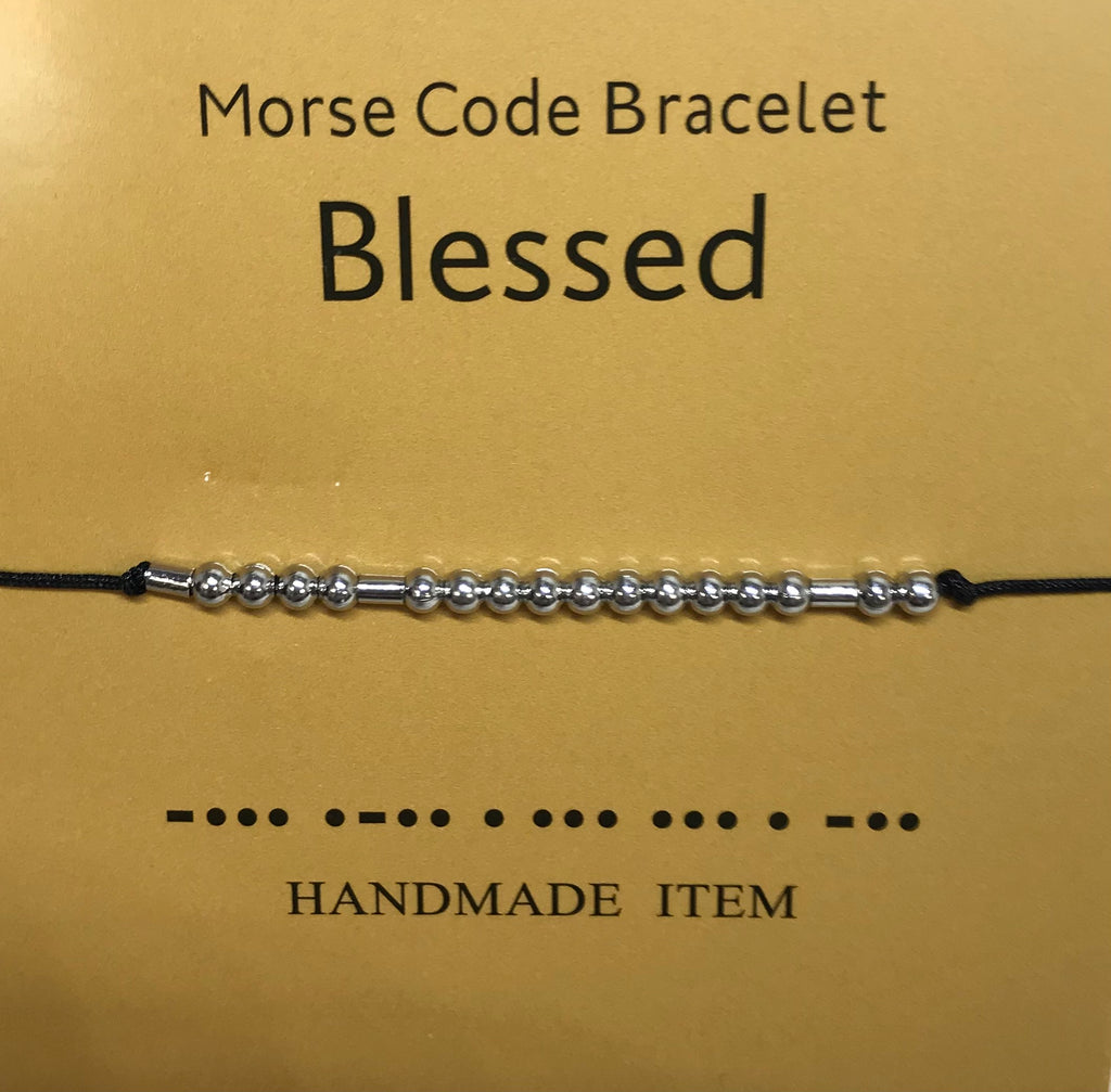Morse Code Blessed Bracelet