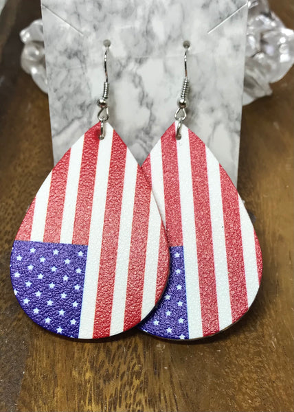 Red, White, and Blue Earrings