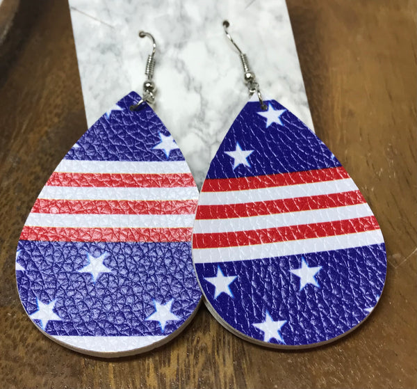 Red, White, and Blue Earrings