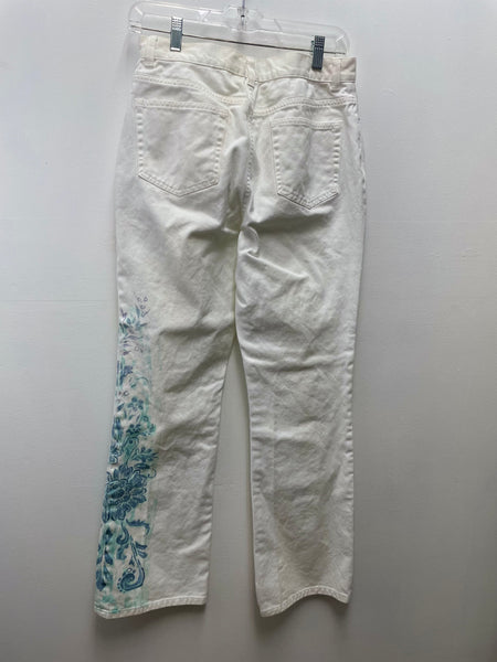 Ralph Lauren White Preloved Size 6 Jeans