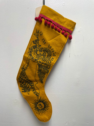 Vintage Christmas Stocking
