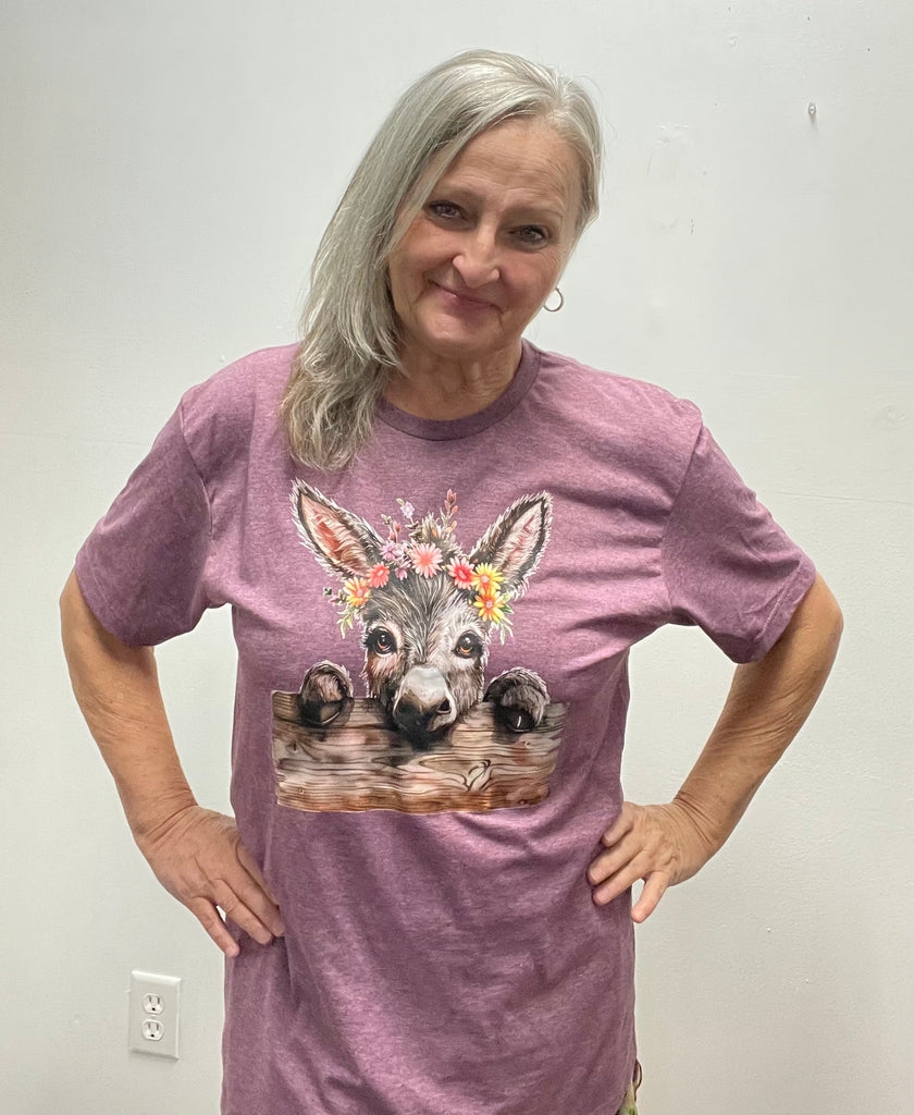 T-Shirt gildan w/Donkey OhhMy! Gifts and Things, LLC