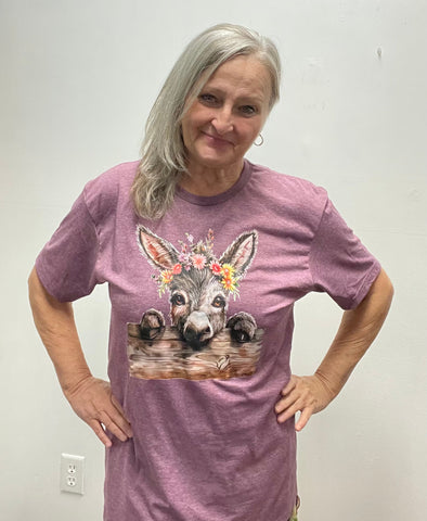 T-Shirt gildan w/Donkey OhhMy! Gifts and Things, LLC