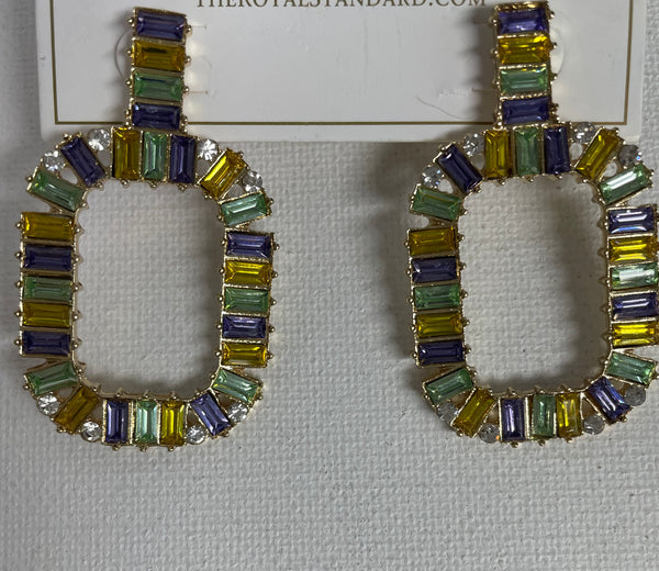 Mardi Gras Earrings
