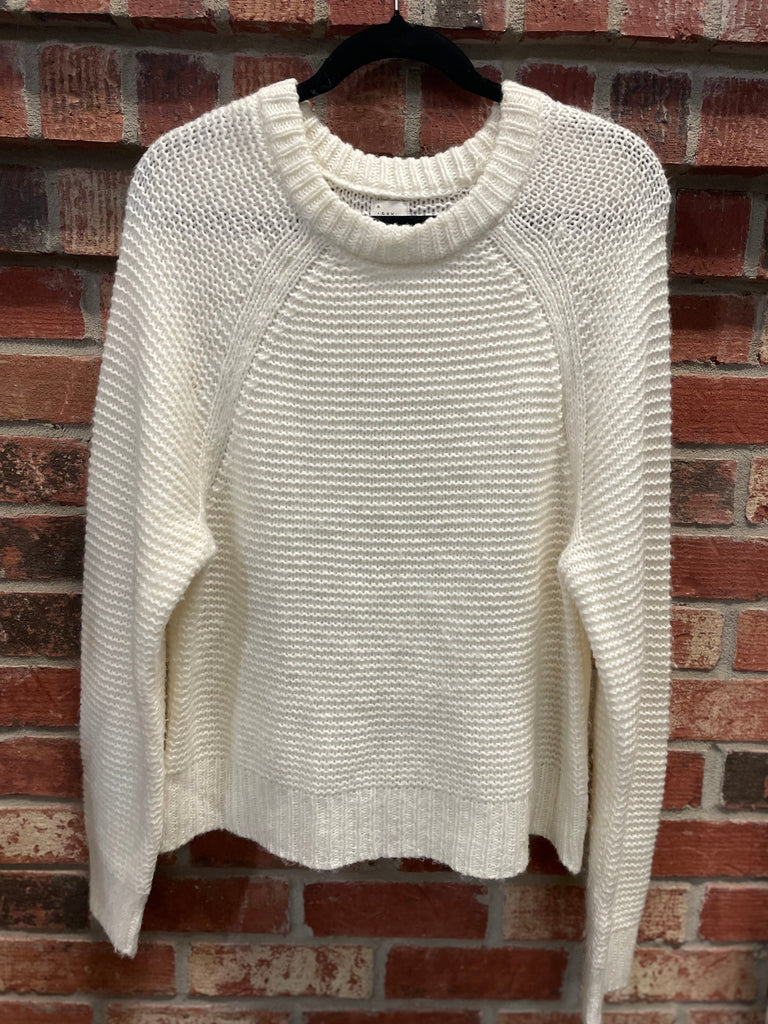 A New Day Preloved XL White long sleeve sweater