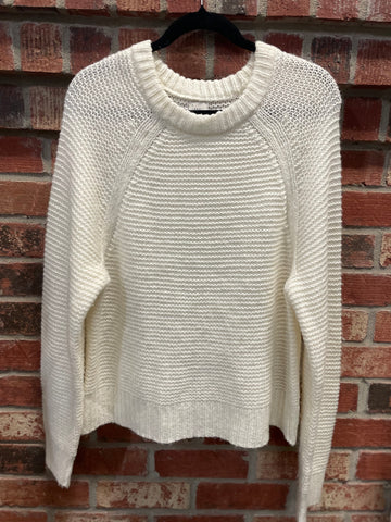 A New Day Preloved XL White long sleeve sweater