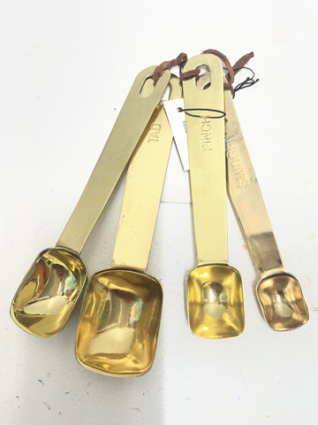 Stainless Steel Gold Measuring spoons
