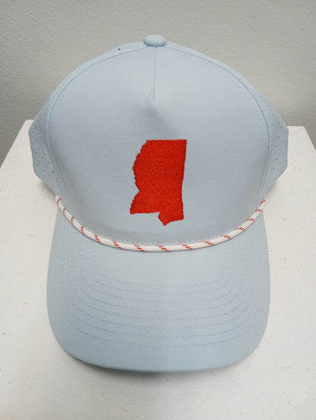 Mississippi State Ball Cap | Light Blue or Maroon