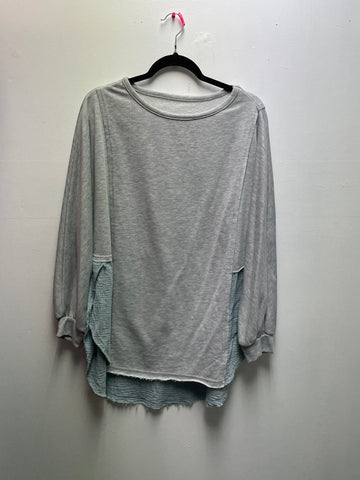 Greenish Gray Medium Top Shirley Ollison