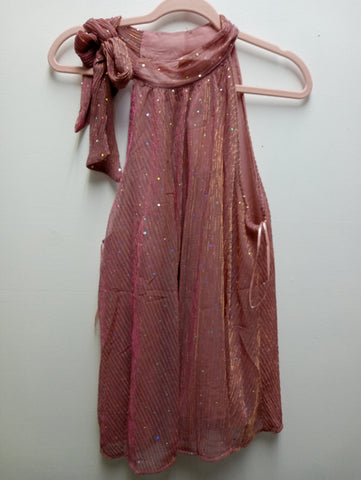 Umgee Pink Sleeveless sparkly top
