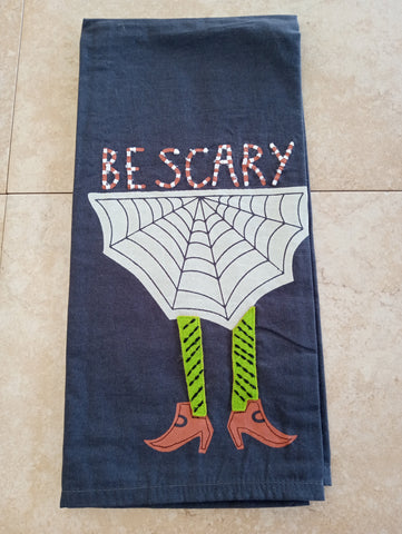 Royal Standard Halloween tea towels Amanda Queen