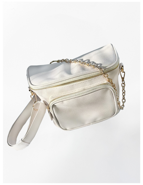 The Crosby Ivory Bag Grace+Emma
