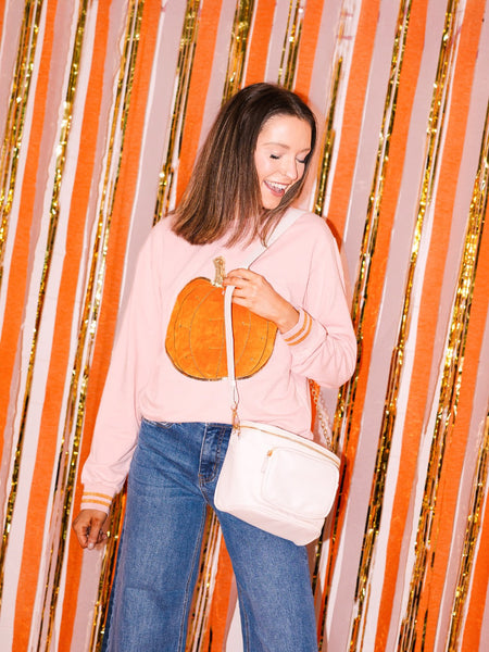 The Crosby Ivory Bag Grace+Emma