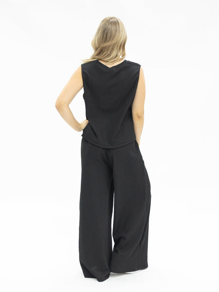 The Earhart Pants, Black Grace+Emma