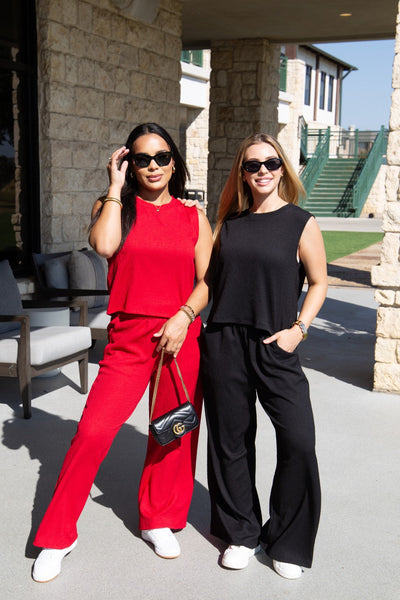 The Earhart Pants, Black Grace+Emma