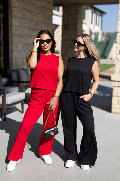 The Earhart Pants, Black Grace+Emma