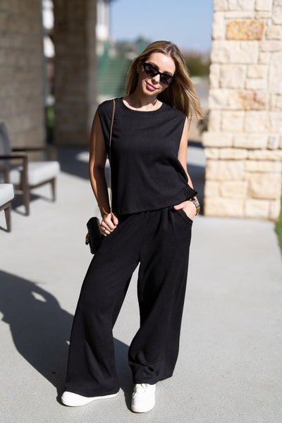 The Earhart Top, Black Grace+Emma