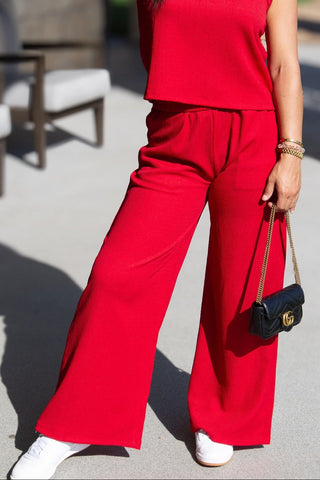 The Earhart Pants, Red Grace+Emma