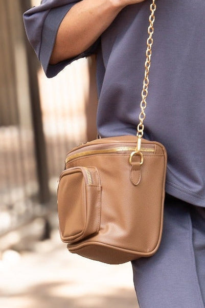 The Crosby Tan Bag Grace+Emma