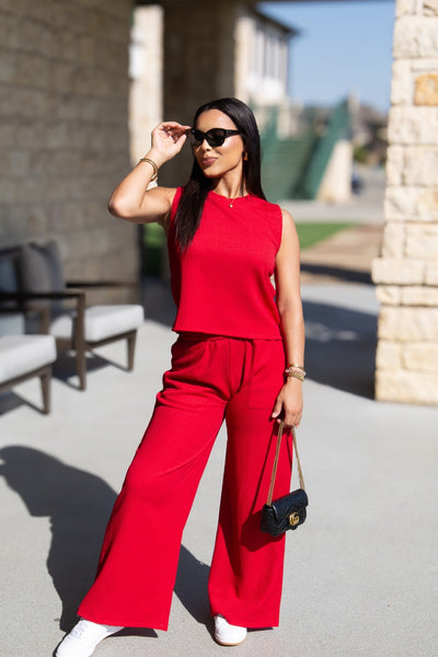 The Earhart Pants, Red Grace+Emma