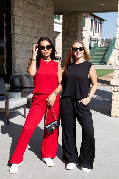 The Earhart Pants, Red Grace+Emma