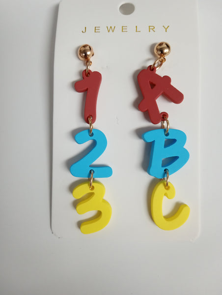 Teacher Post Earrings
