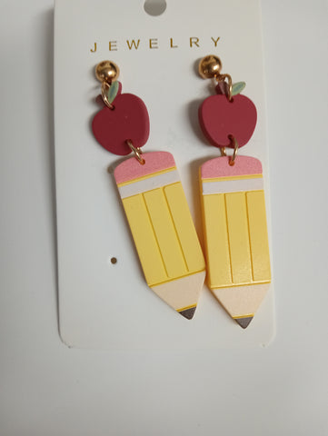 Teacher Post Earrings