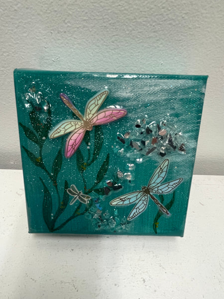 Resin Wrapped Canvas Tiffany Sutton