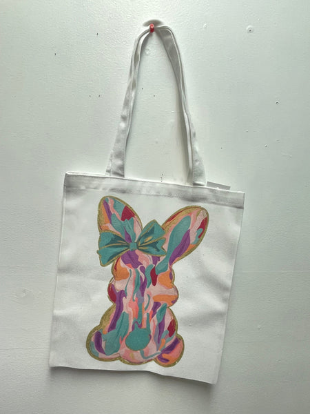 12x14 White Canvas Tote Bag - Reusable Shopping Bag for Everyday Use Amanda Queen