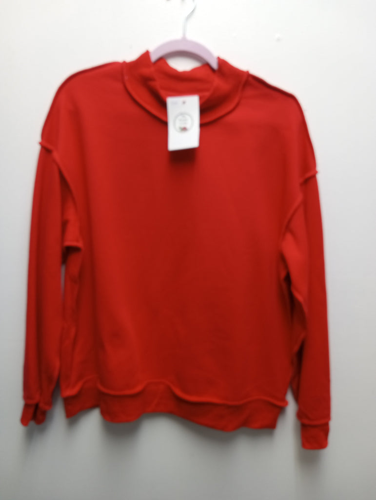 Amanda Queen Women's Sweatshirt | Red Blue Gray S-L Amanda Queen