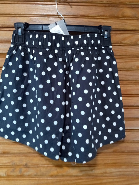 LuLu Mac Boxer Shorts-black polka dot