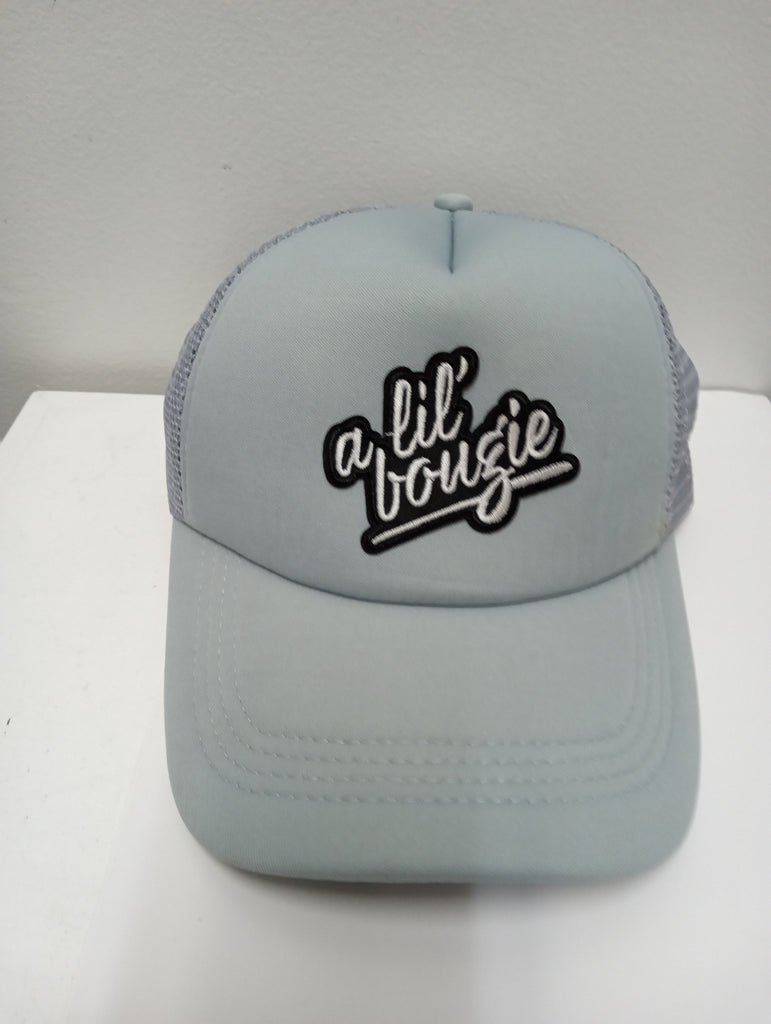 Blue, White & Black "A Lil Boujie" Hat | Chic Statement Cap Ashlyn Abernathy