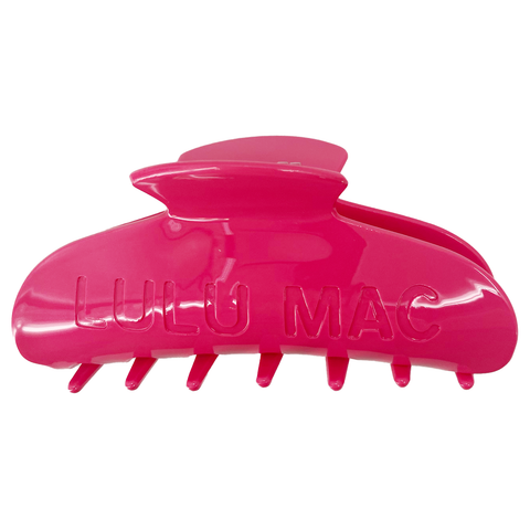 LULU MAC HAIR CLIPS LM-HR-1000-Hot Pink Girlie Girl Originals