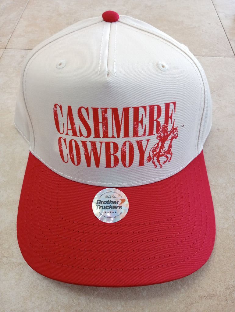 OTTO "CASHMERE COWBOY"-Red/Tan Hat Ashlyn Abernathy