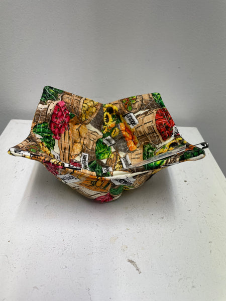 Handmade Cloth Bowl Cozies | Heat & cold-Safe Kitchen Holders & Dining Accessories Jody Martin