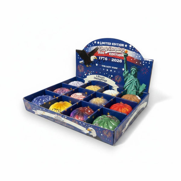 Limited Edition Squish Dumplings: Celebrating 250 Years of America K & S WHOLESALE INC