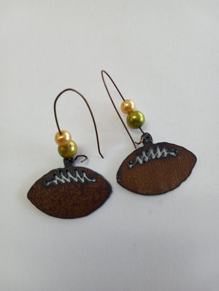 Football Earrings