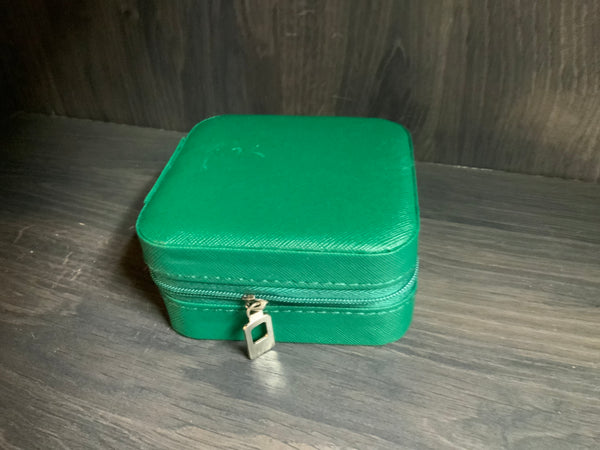 Travel Jewelry Box-Dark green