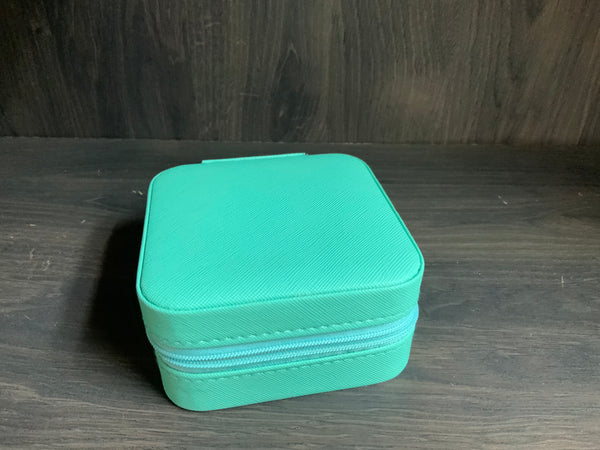 Travel Jewelry Box-Mint Green