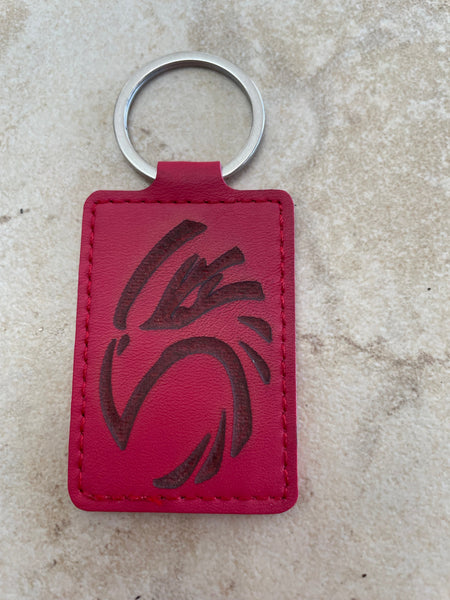 Handmade Laser-Engraved Eagle Keychain | Patriotic Gift Rick Dantzler