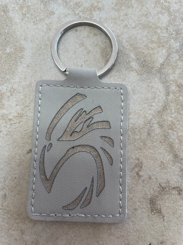 Handmade Laser-Engraved Eagle Keychain | Patriotic Gift Rick Dantzler